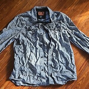 rock revival button up shirt